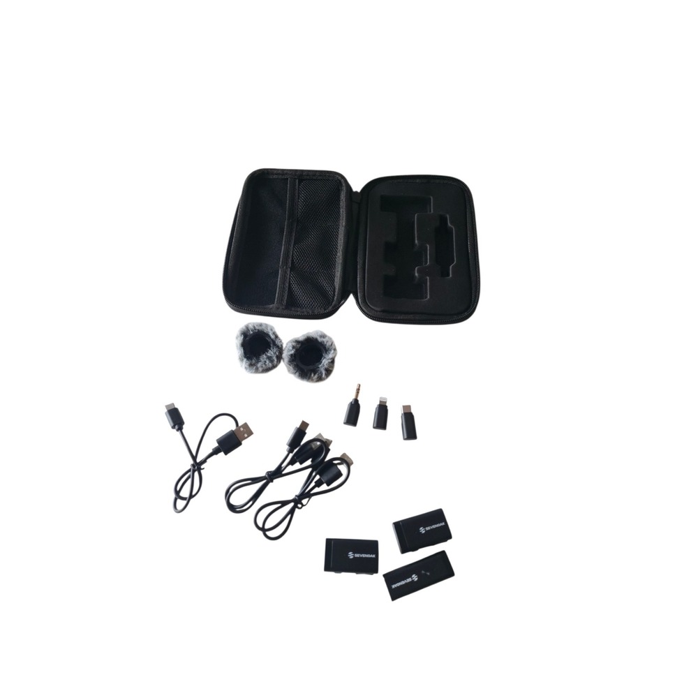 Sevenoak Wireless Lavalier Microphone System Dual Mic for iPhone Android Camera